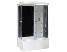 Душевая кабина Royal Bath 8100BP3-BT R черное/прозрачное
