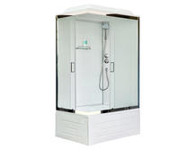 Душевая кабина Royal Bath 8100BP5-WC-CH-R белое/матовое