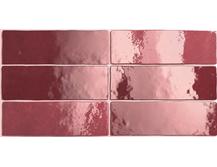 Настенная плитка Equipe Artisan Burgundy 24467. 6,5x20