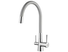 Смеситель для кухни Lemark Comfort LM3075C-Silver серебристый