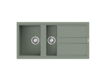 Кухонная мойка Omoikiri Kitagawa 100-2-WG wind green