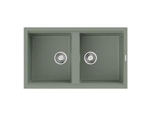 Кухонная мойка Omoikiri Kitagawa 86-2-WG wind green