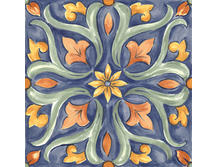 Керамогранит Ragno Amuri Decoro Maiolica Tappeto 4 Glossy 20x20