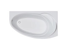 Акриловая ванна Creto Juliya 170x100 правая на каркасе