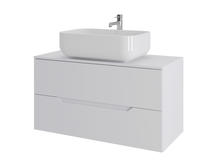 Тумба с раковиной Orange Line 100 Li-100TuwMDF+B03-600W