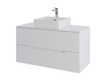 Тумба с раковиной Orange Line 100 Li-100TuwMDF+B04-500W