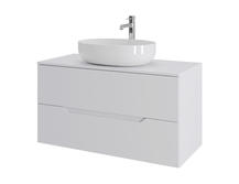 Тумба с раковиной Orange Line 100 Li-100TuwMDF+B05-520W