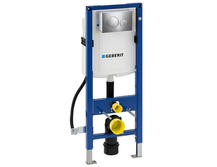 Инсталляция для унитаза Geberit Duofix 111.350.00.5 с кнопкой Geberit Sigma 20 115.882.KH.1 хром