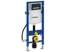 Инсталляция для унитаза Geberit Duofix 111.350.00.5 с кнопкой Geberit Sigma50 115.788.DW.2 черный