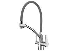 Смеситель для кухни Lemark Comfort LM3071C-Gray