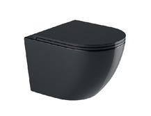 Подвесной унитаз WeltWasser 043 GL-BL WW MERZBACH 043 GL-BL с сиденьем микролифт
