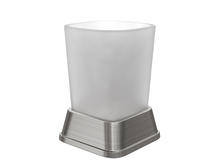 Стакан WasserKRAFT Amper K-5400NICKEL K-5428N никель