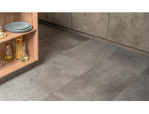 Виниловый ламинат Vinilam Ceramo Stone Glue Цемент Cтальной 71610