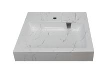 Раковина Stella Polar Солярис 59,9х50,2 SP-00001686 белый мрамор