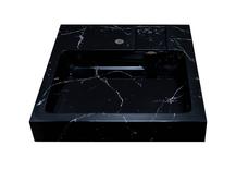 Раковина Stella Polar Солярис 60,2х54,7 SP-00001688 черный мрамор