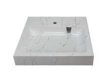 Раковина Stella Polar Солярис 60,2х54,7 SP-00001687 белый мрамор