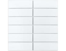Мозаика Staro Brick&Metro White Matt 4,7x14,7 V-VW56000 30x30