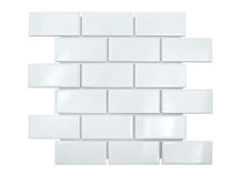 Мозаика Staro Brick&Metro Brick White Glossy A32000/A1001G 29,1x29,5