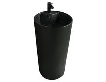 Раковина Gid Autonomo 45x45 Nb135bg черный графит