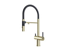 Смеситель для кухни Paulmark Gravity Gr213888-LG светлое золото