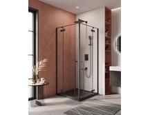 Душевой уголок Cezares 90х90 Liner-A-2-90-C-Nero