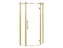 Душевой уголок Azario Ontario 90х90 AZNBB2231R900GOLD правый