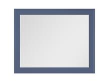 Зеркало для ванной La Fenice Cubo Blu Grigio 80 FNC-02-CUB-BG-80-60 синее