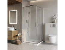 Душевой уголок BelBagno Luce 100х100 LUCE-A-2-100-C-Cr