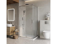 Душевой уголок BelBagno Luce 120х90 LUCE-AH-2-120/90-C-Cr