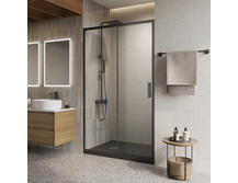Душевая дверь BelBagno Luce 195х120 LUCE-BF-1-120-C-NERO