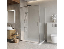 Душевой уголок BelBagno Luce 150х90 LUCE-AH-1-150/90-C-Cr