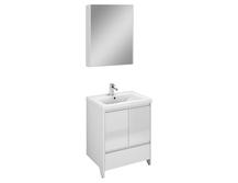 Мебель для ванной Velvex Klaufs 60.2D.1Y белый глянец